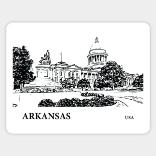 Arkansas State USA Sticker